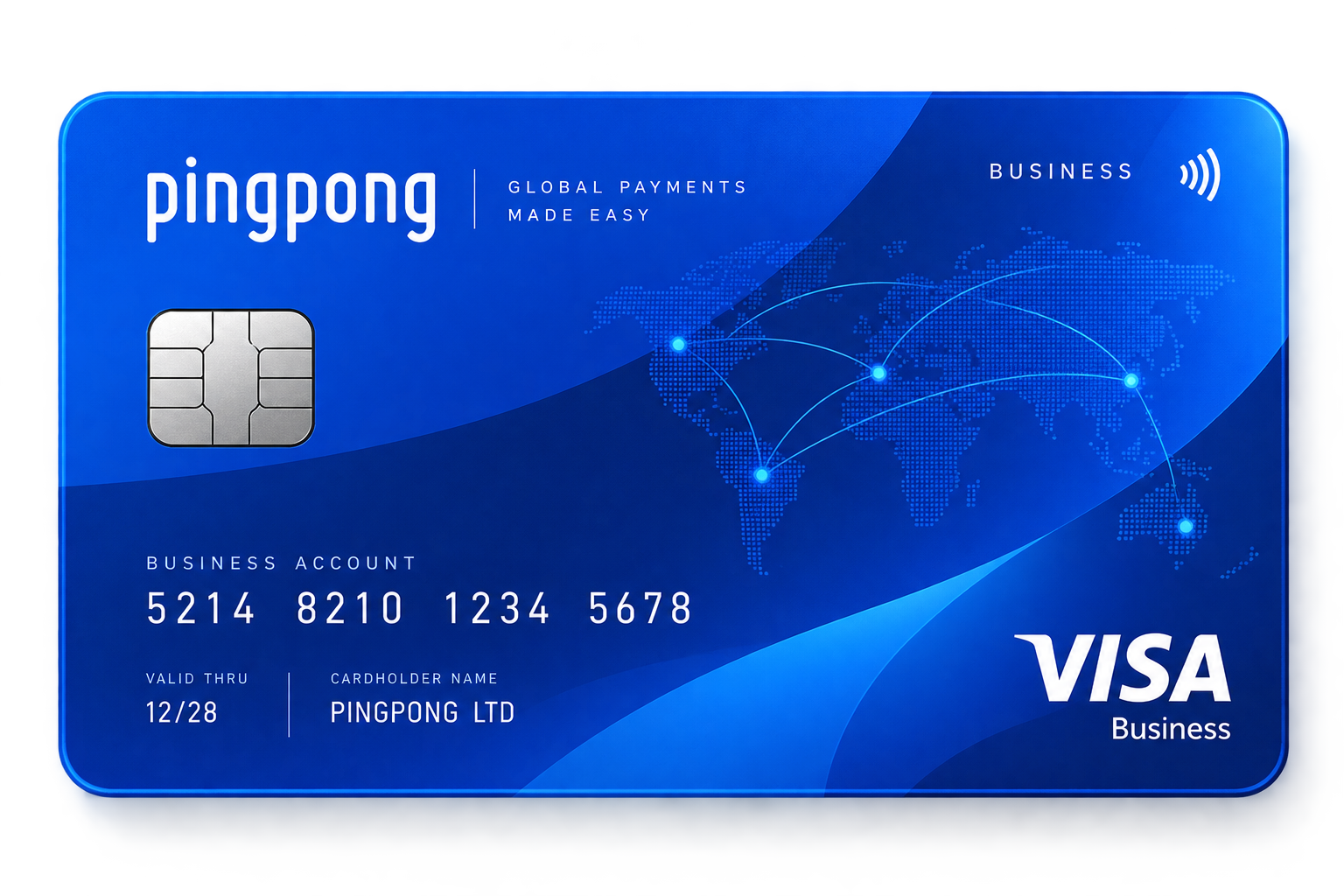 PingPong business card