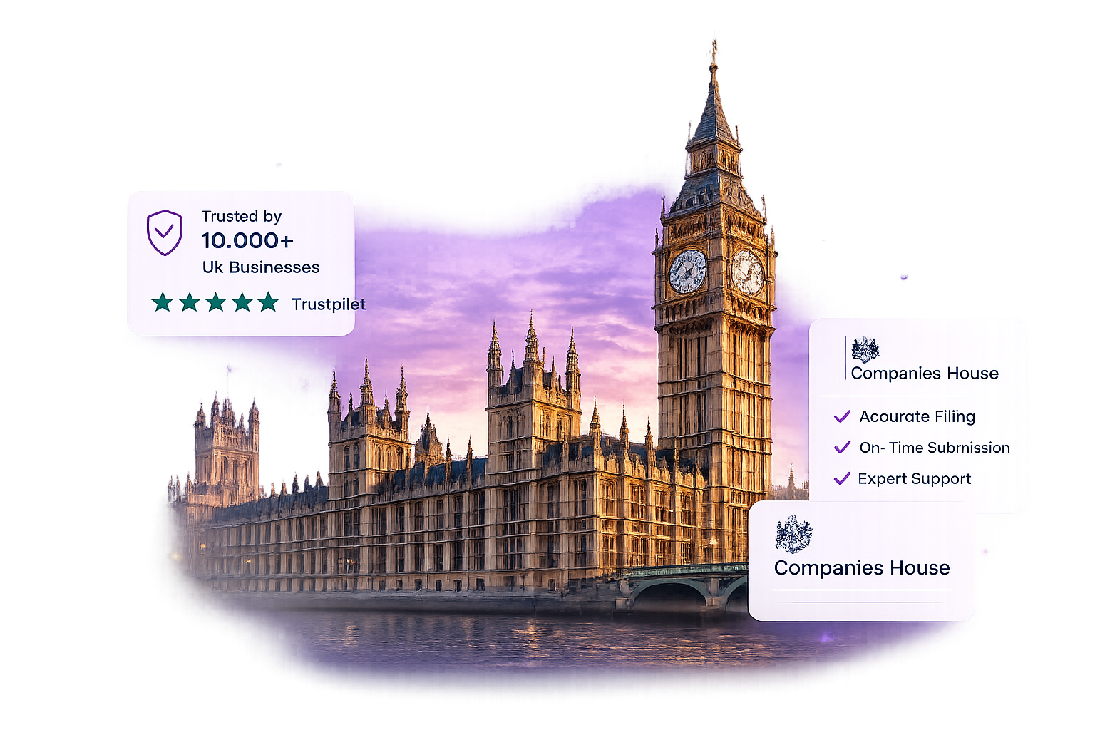 The UK Houses of Parliament and Big Ben β HopeTex is a Companies House authorised filing partner